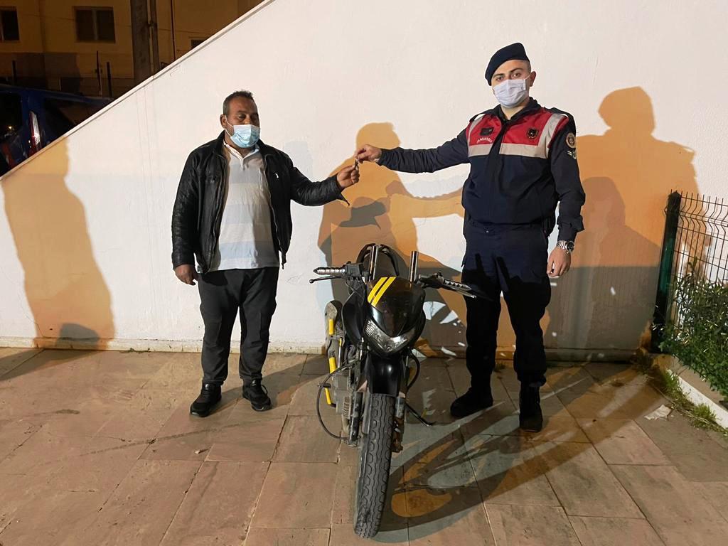 Hem Motosiklet Hemde Çalanlar Bulundu