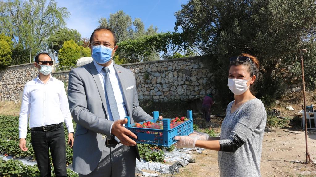 Belediye, Tezgaha Çıkarılamayan Ürünleri Halka Ulaştırılıyor