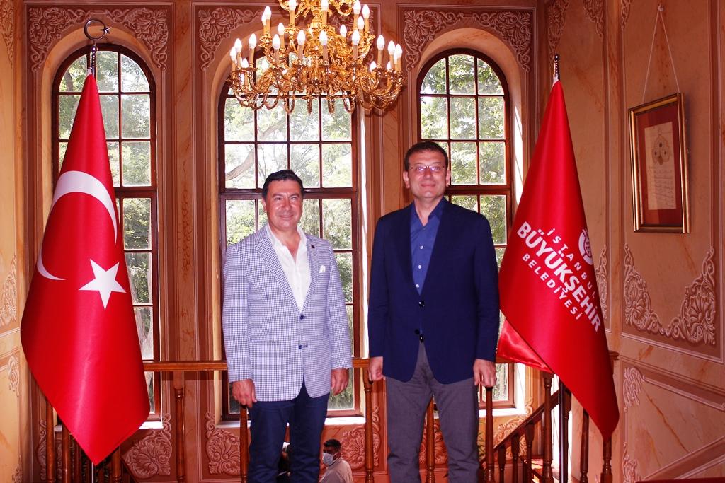 Başkan Aras, Ekrem İmamoğlu ile Bir Araya Geldi