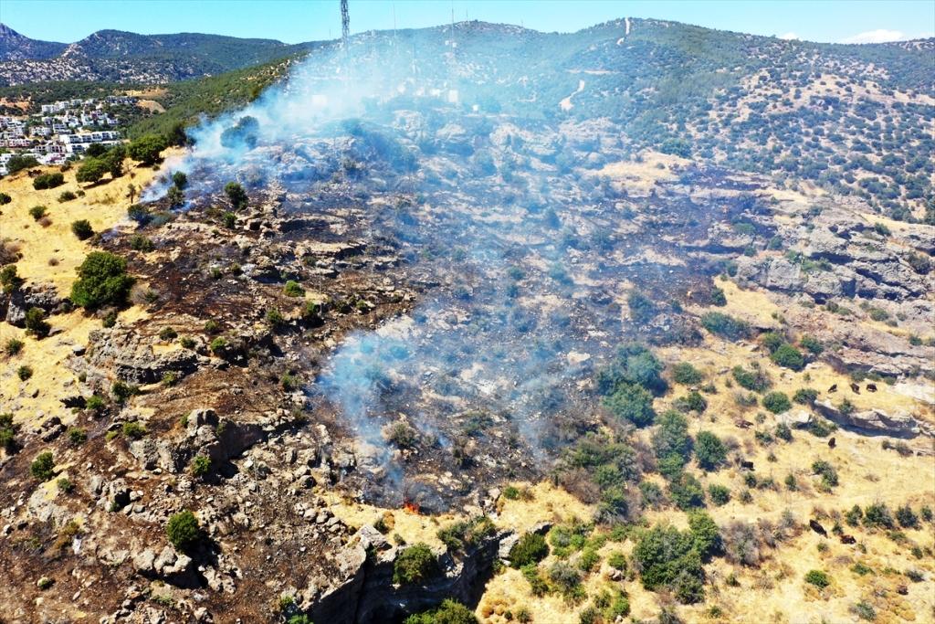 Göktepe'de Yangın Sezonu Açıldı