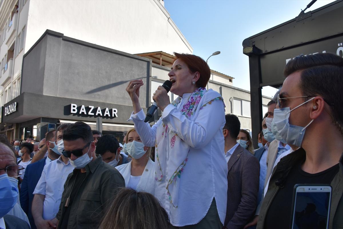 İYİ Parti Genel Başkanı Meral Akşener, Muğla'daydı