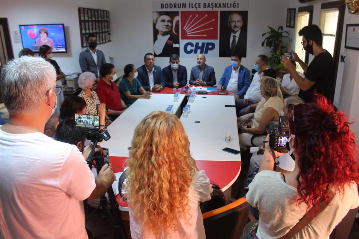Öztunç, Bodrum'da Bakan Pakdemirli'yi Eleştirdi