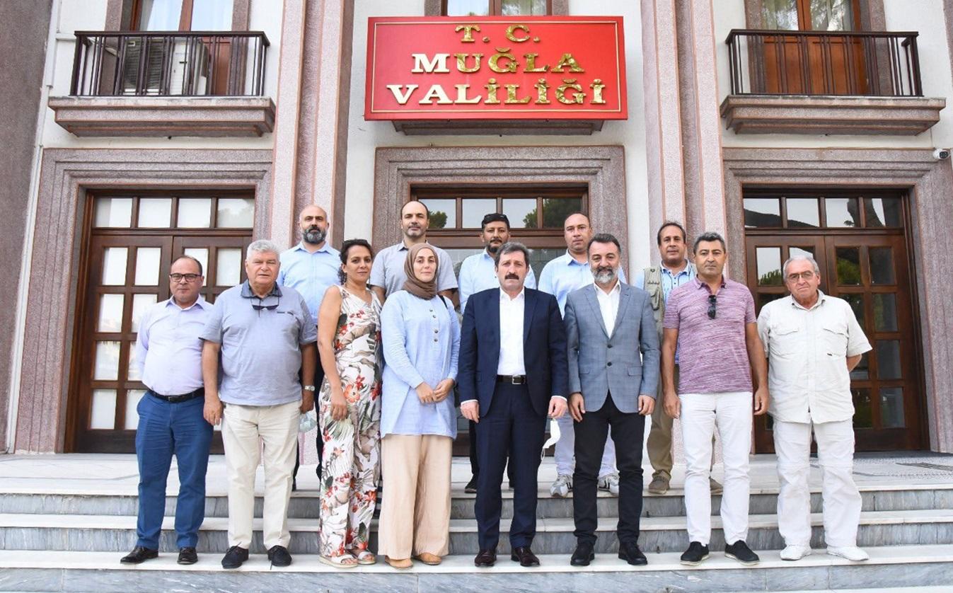 MGC'den Vali Tavlı’yı Ziyaret Etti