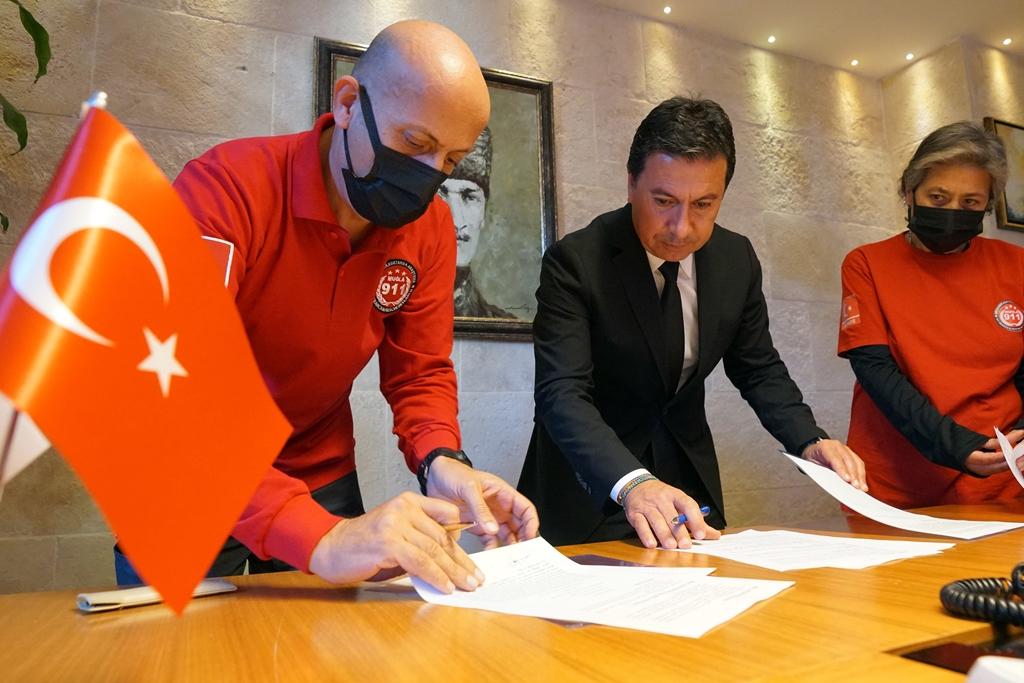 Muğla 911 Arasında İş Birliği Protokolü İmzalandı