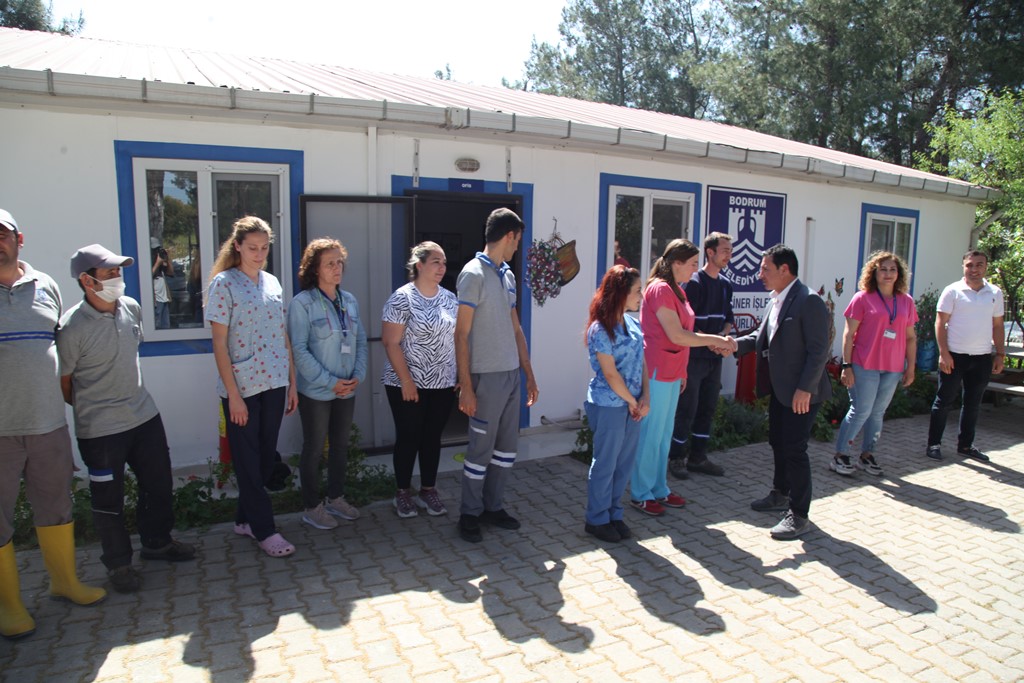 Başkan Aras, Personeli İle Bayramlaştı