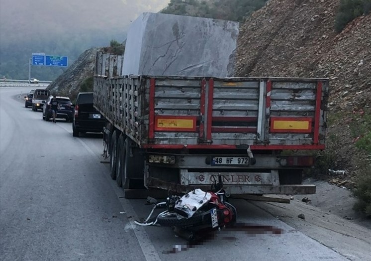 Motosiklet Sürücüsü Kurtarılamadı