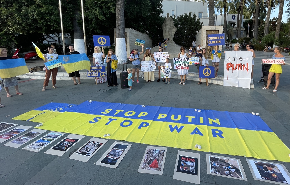 Bodrum'da, Ukrayna'nın Bağımsızlık Günü kutlandı