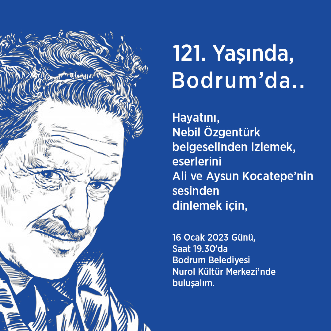 Nazım Bodrum'da Anılacak