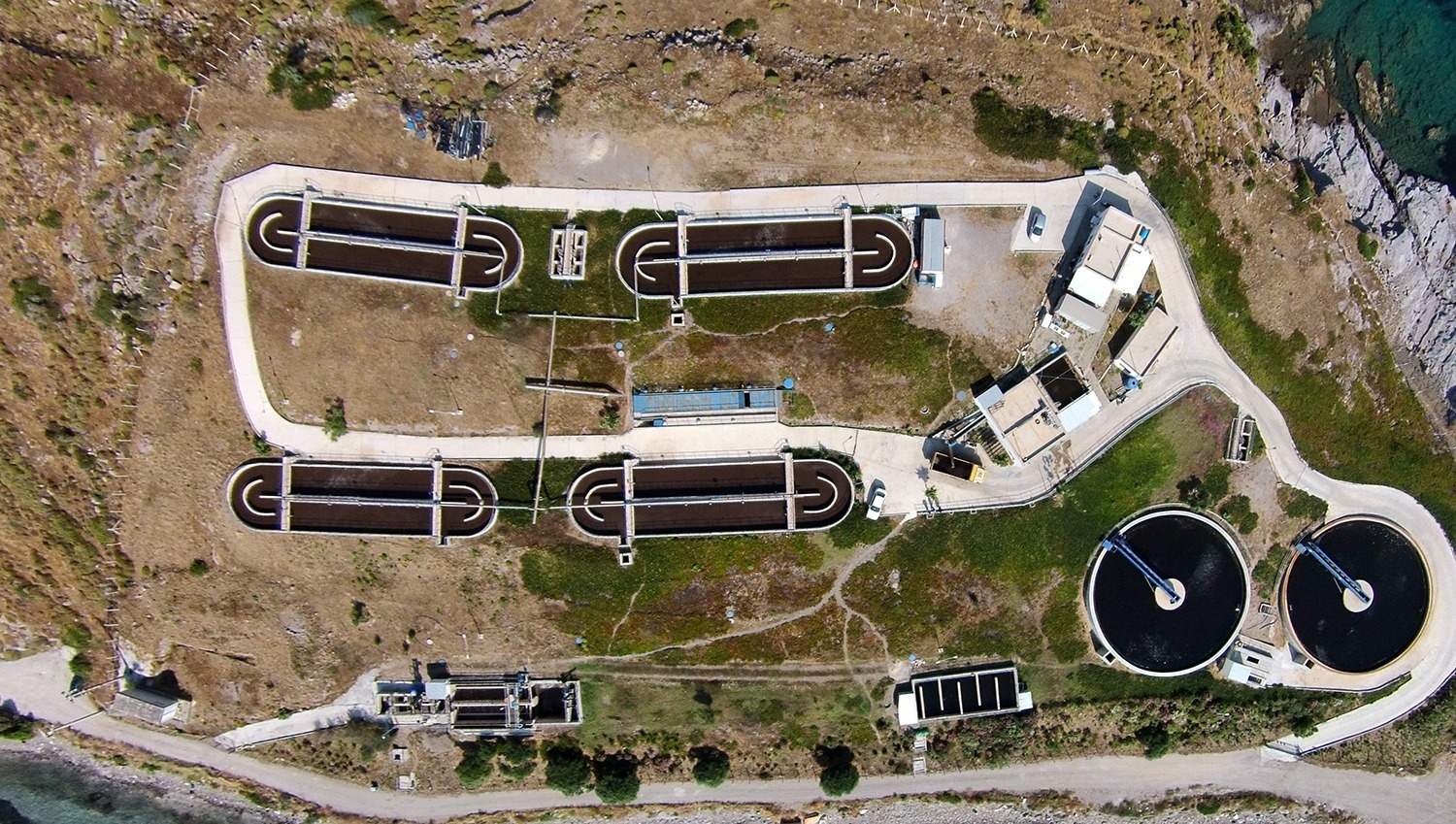 Bodrum'daki Yeni Arıtma Tesislerinin İnşası Devam Ediyor