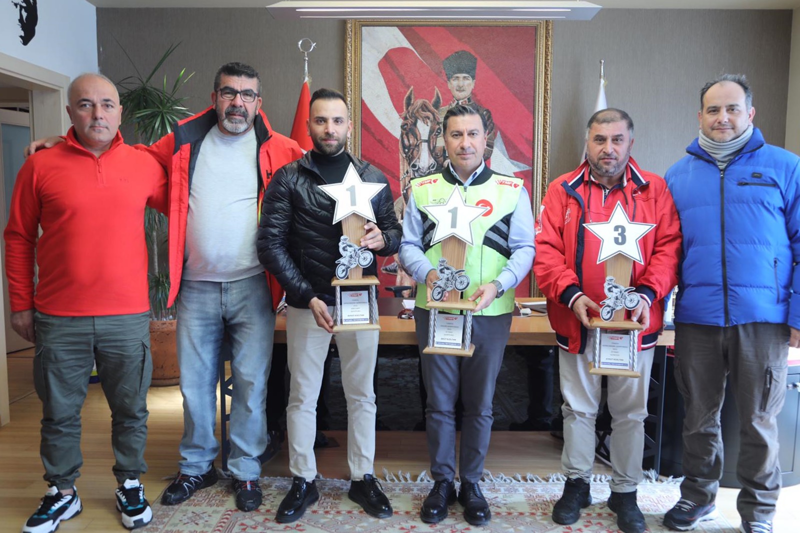 Şampiyonluk Kupaları Bodrum'a Geldi