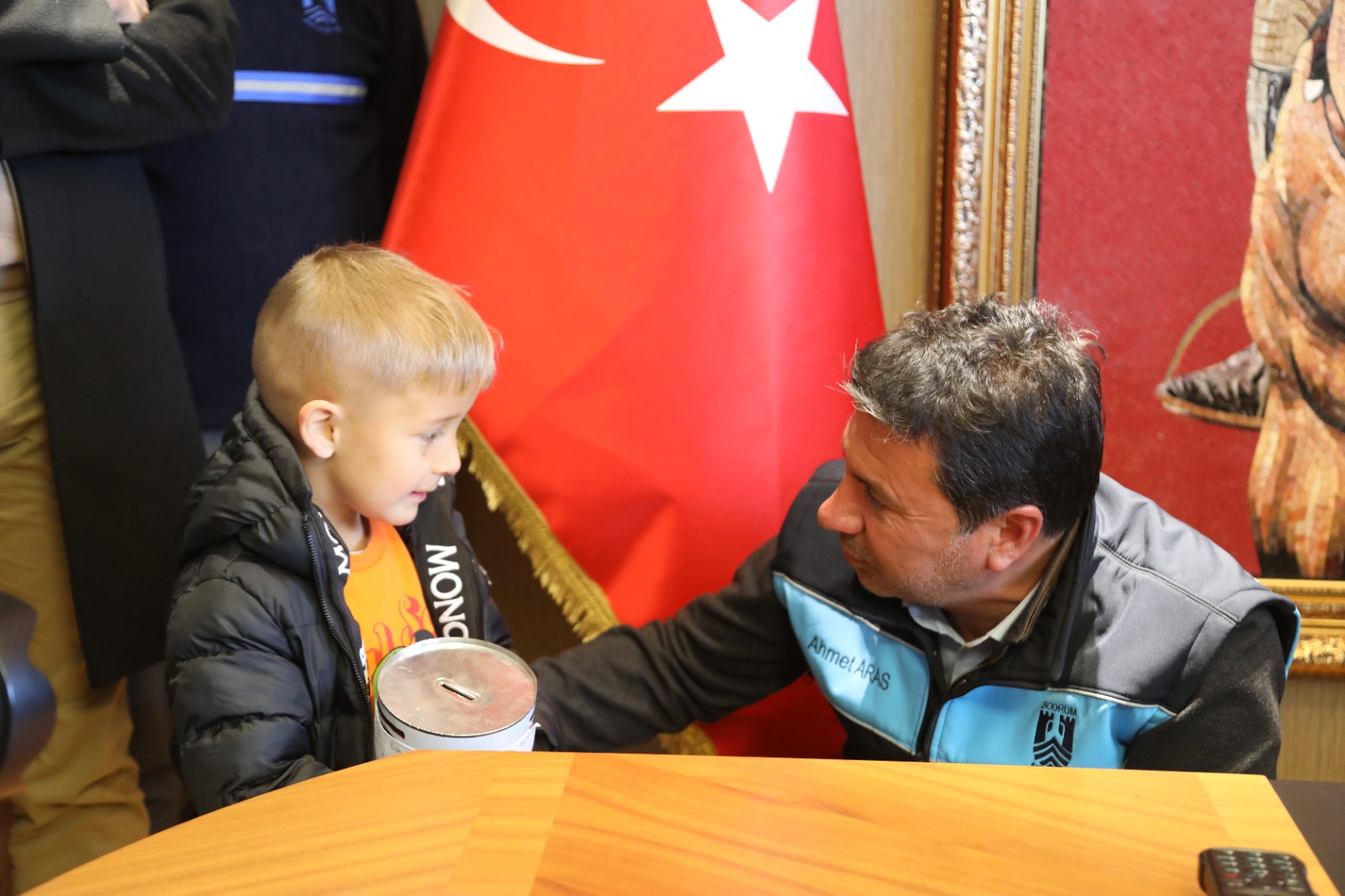 Minik Mehmet Ege'den Anlamlı Bağış