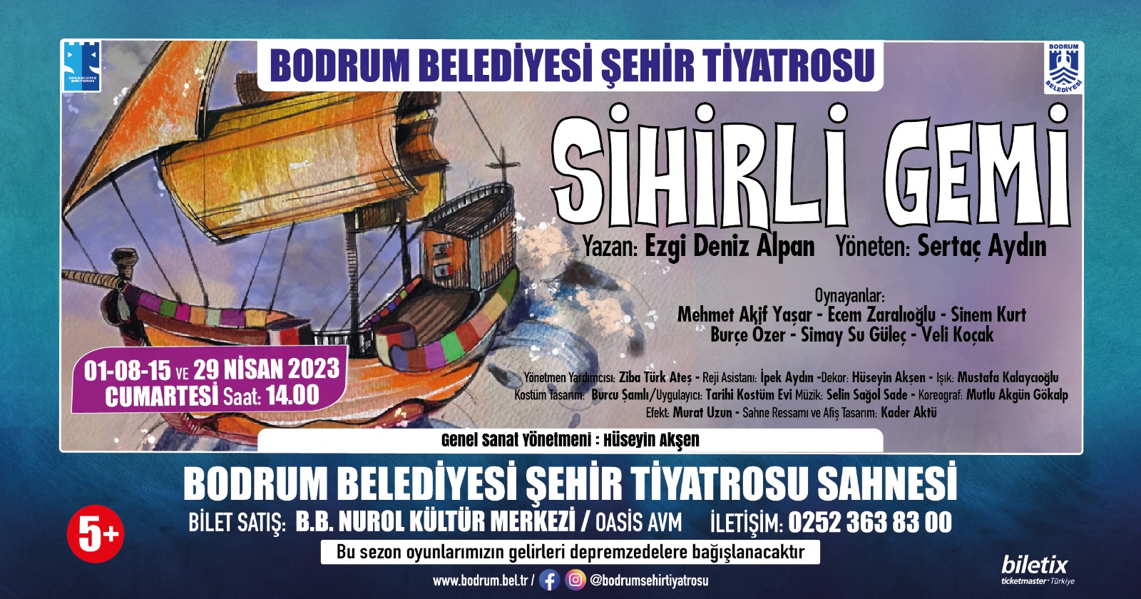 Yeni Çocuk Oyunu “Sihirli Gemi” Sahnede