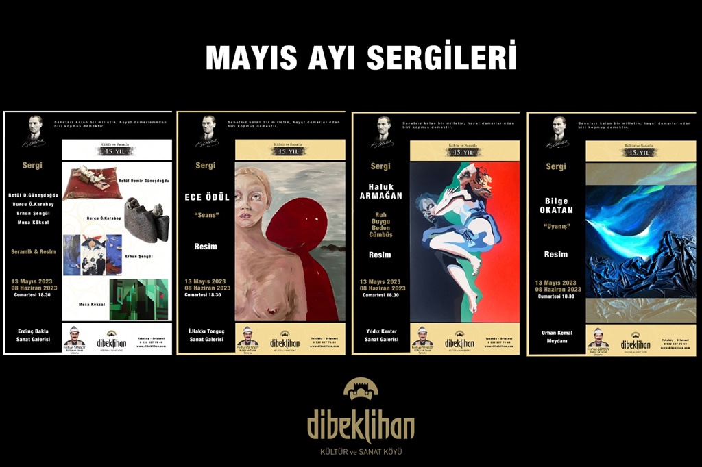 Dibeklihan’da Dört Sergi Açılışı Aynı Anda Başlıyor…
