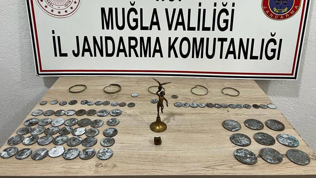 Muğla'da Tarihi Eser Kaçakçılığı Operasyonu