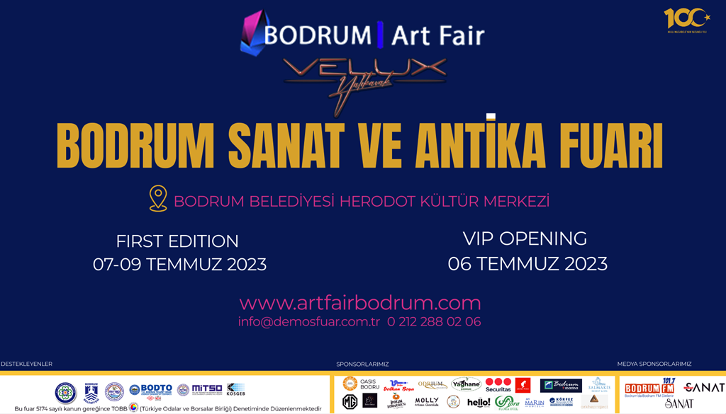 Bodrum Art Fair Kapılarını açıyor