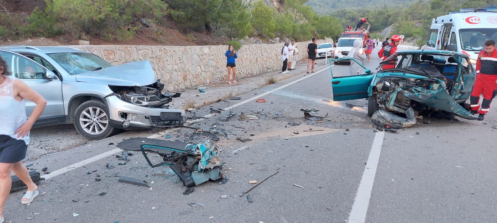 Feci Kaza: 1 Ölü 3 Yaralı