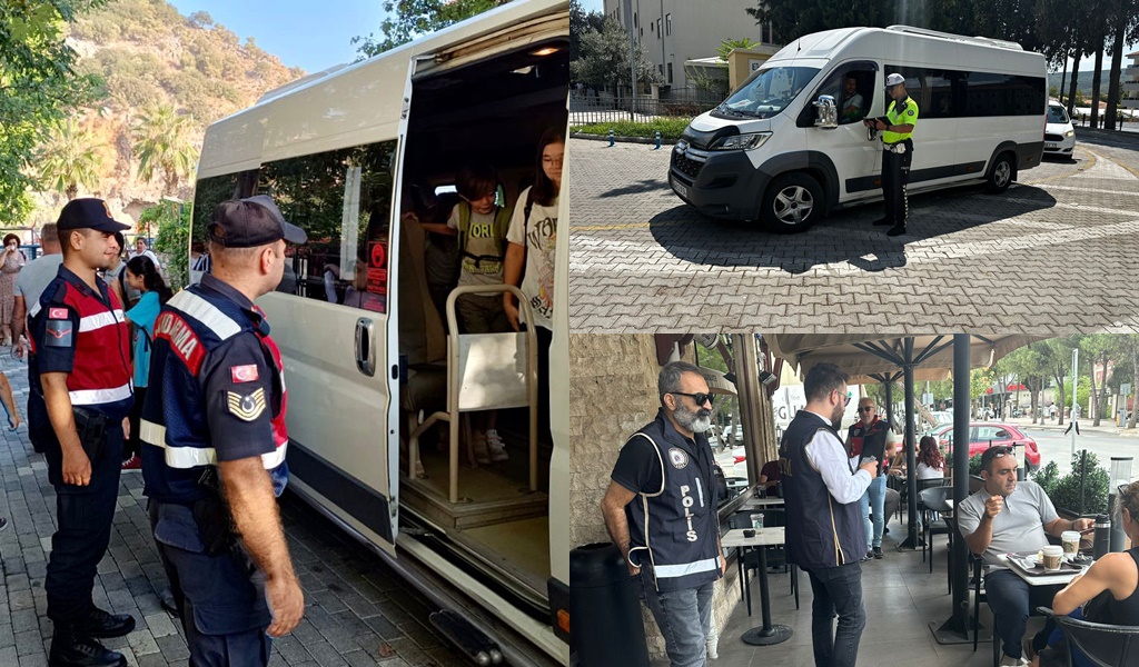 Ekipler Okul Çevrelerinde Denetimde