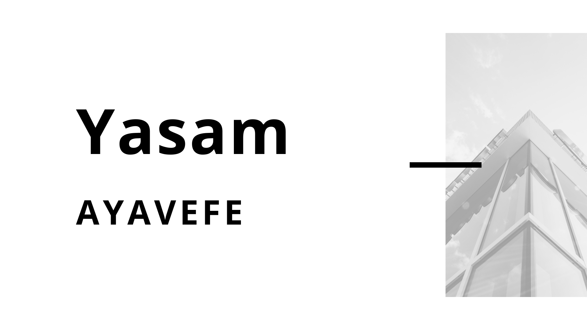 Vizyoner lider Yasam Ayavefe