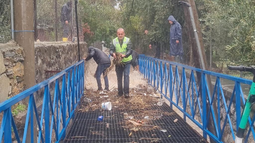 Başkan Aras Sahada Ekipleri Koordine Etti