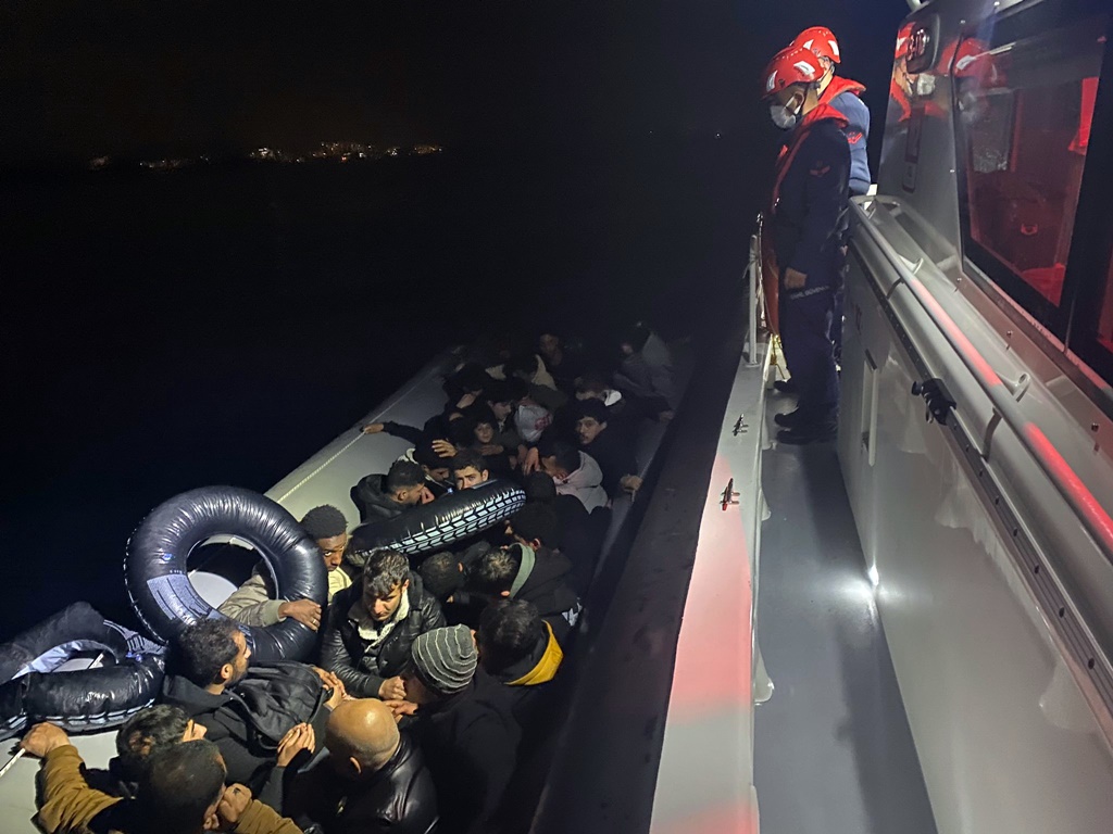 Bodrum'da Düzensiz Göç Hareketliliği