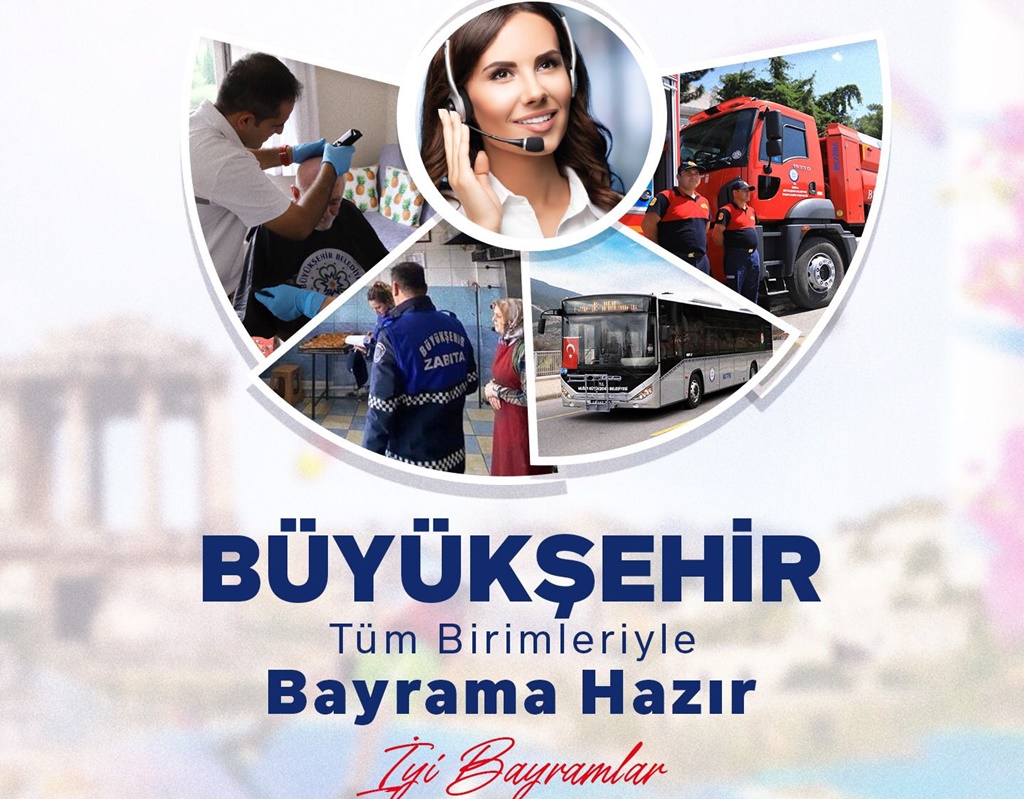 Büyükşehir Ramazan Bayramı’na Hazır