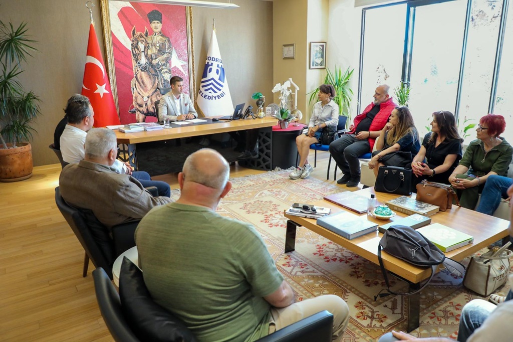 MGC Bodrum Üyelerinden Başkan Mandalinci’ye Ziyaret