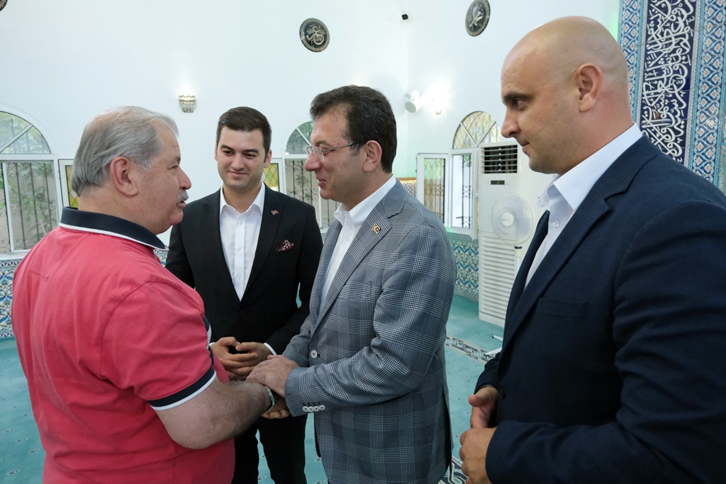 Başkanlar Bayram Namazındaydı