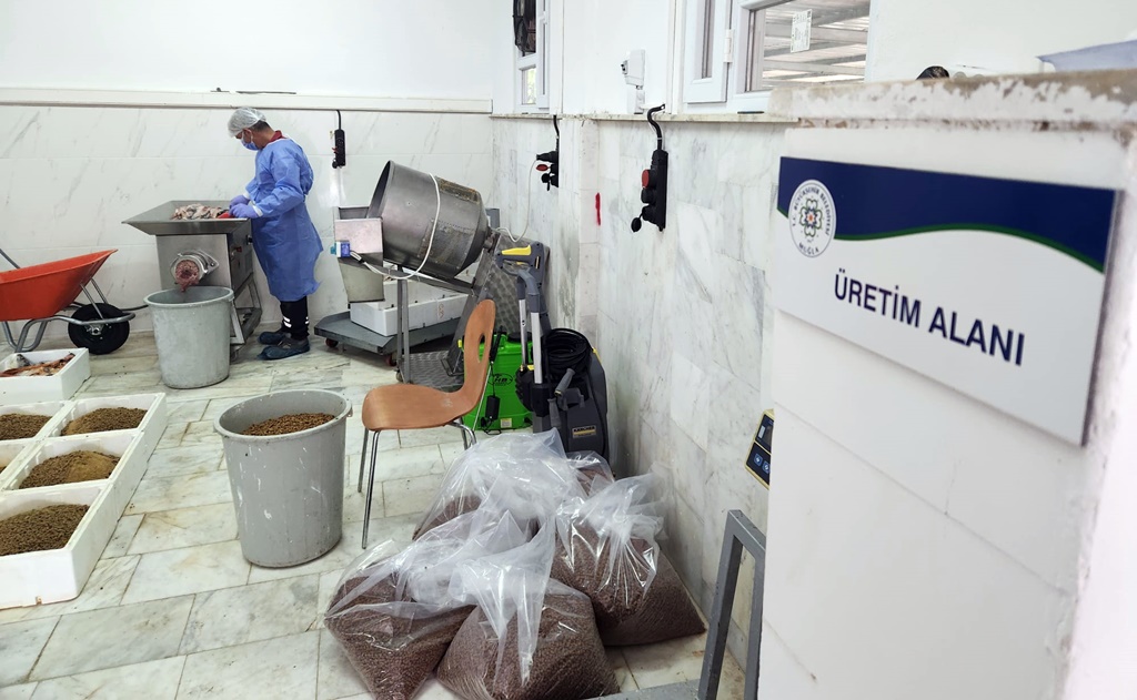 Büyükşehir Can dostlar İçin Mama Üretiyor