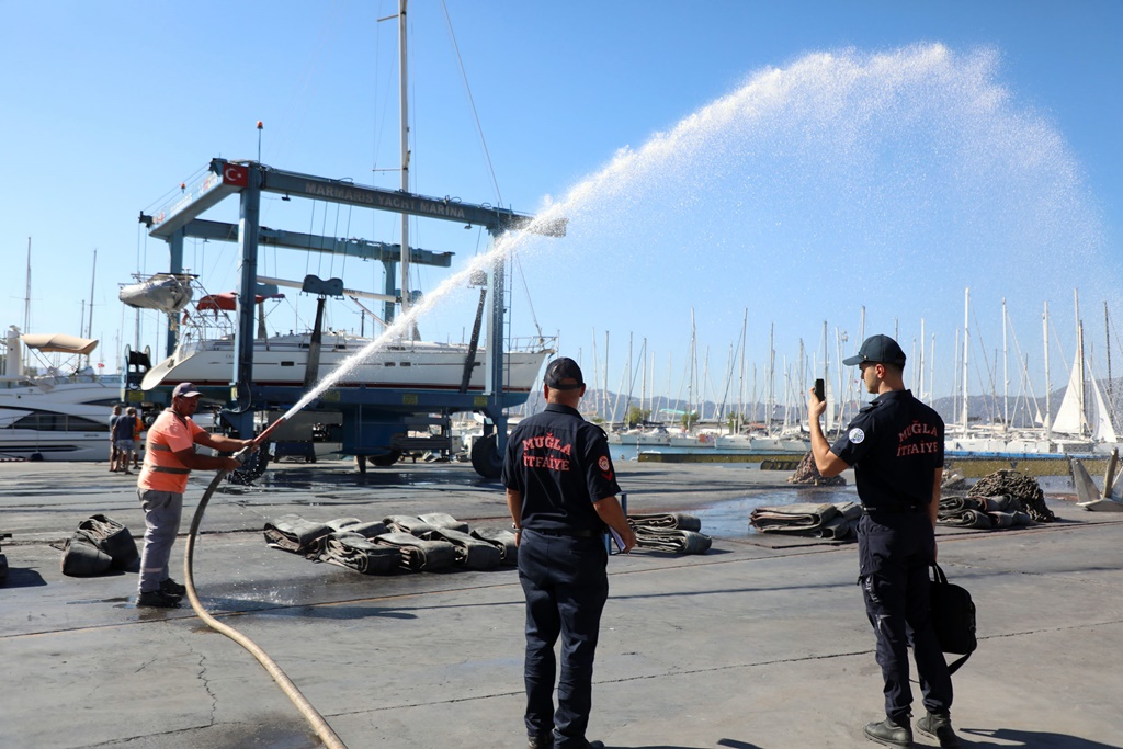 Marinalarda Yangın Denetimi