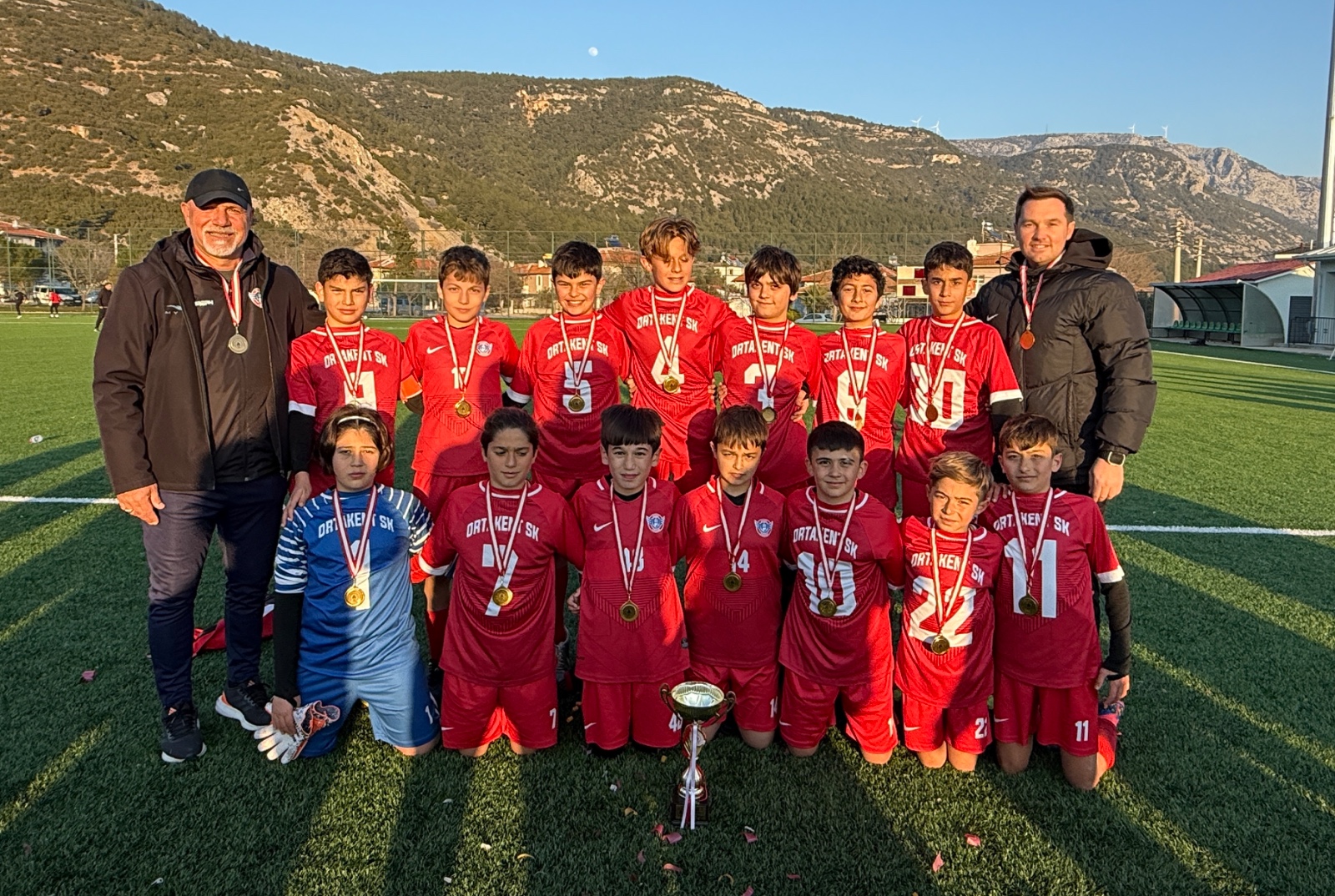 Ortakent U12 Tekrar İl Şampiyonu