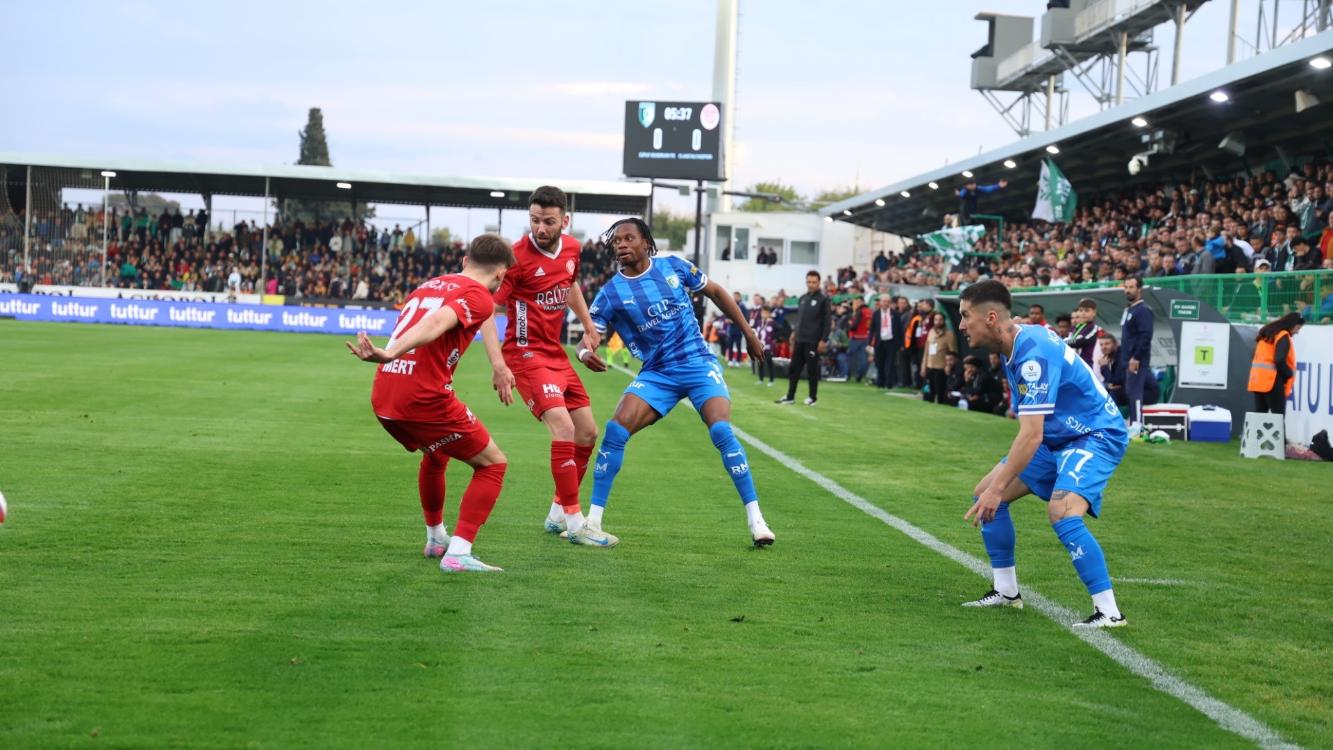 Bodrum FK, sahasında golsüz berabere kaldı