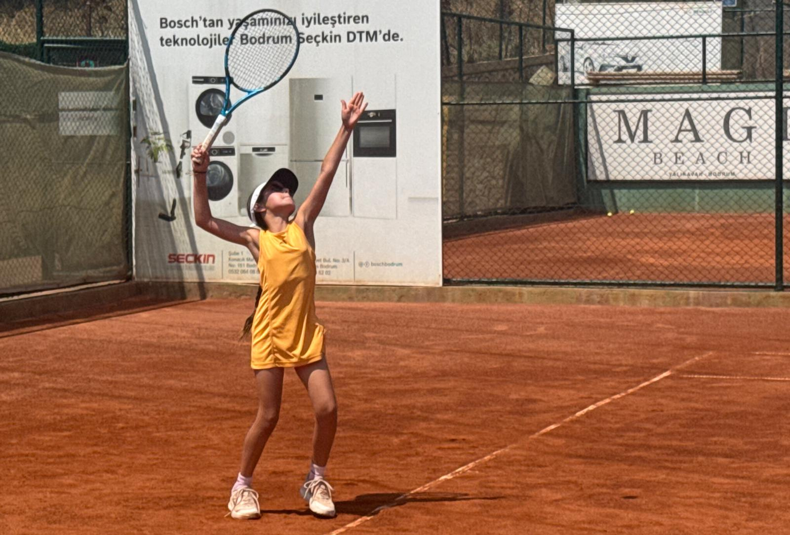 Yaz Kupası’yla Bodrum’da Tenis Bayramı