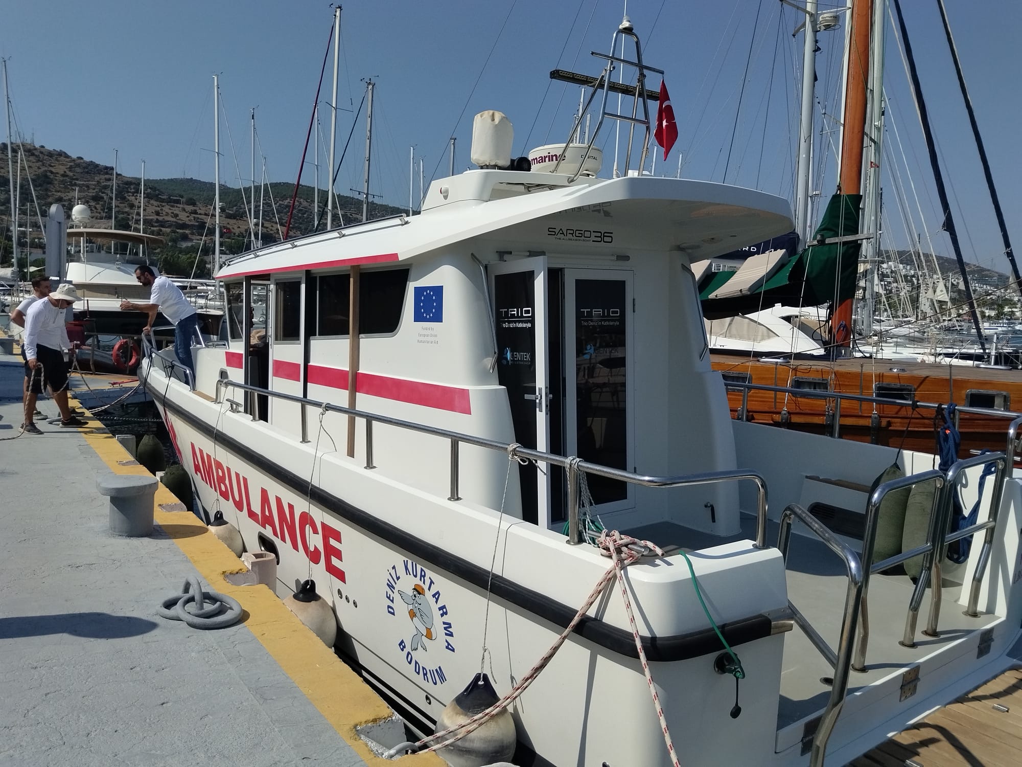 Tekne Personeline Tıbbi Tahliye
