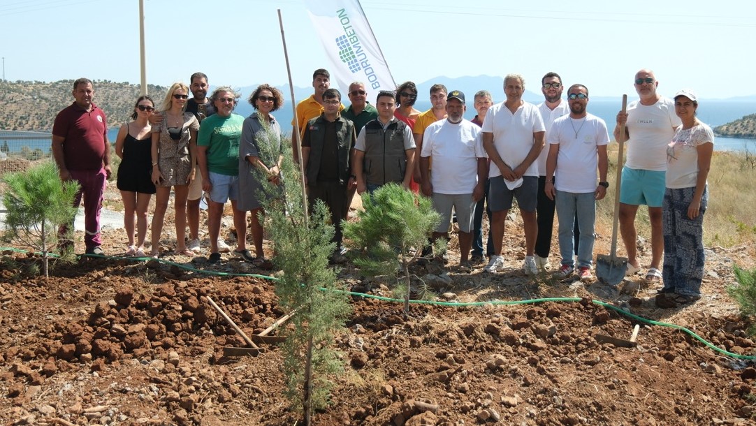 Çökertme’de 30 Ağustos Coşkusu, Fidanla Taçlandı