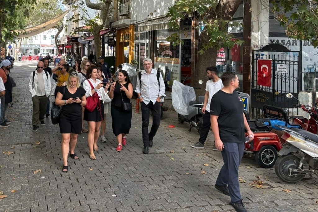 15 Dakikalık Şehirler Konsorsiyumu Bodrum’daydı
