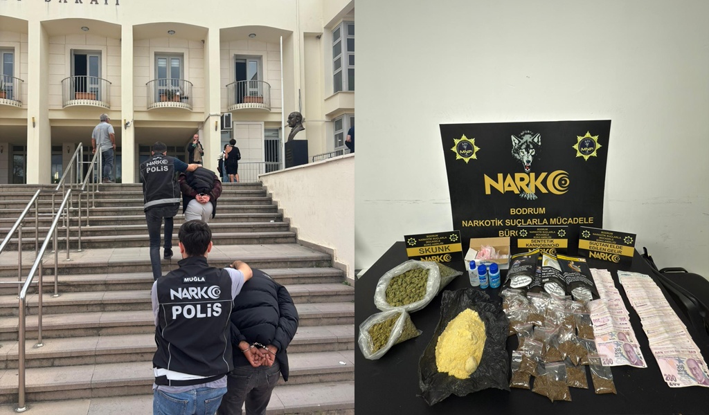 Bodrum'da 2 Kişi Tutuklandı