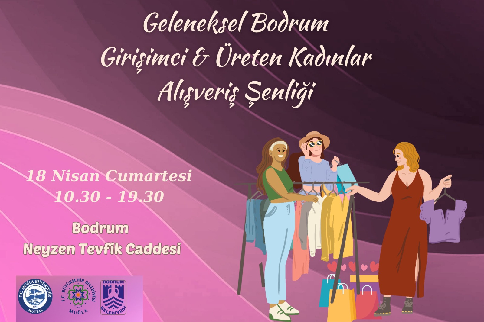 Üreten Kadınlar Alışveriş Şenliği 18 Nisan’da