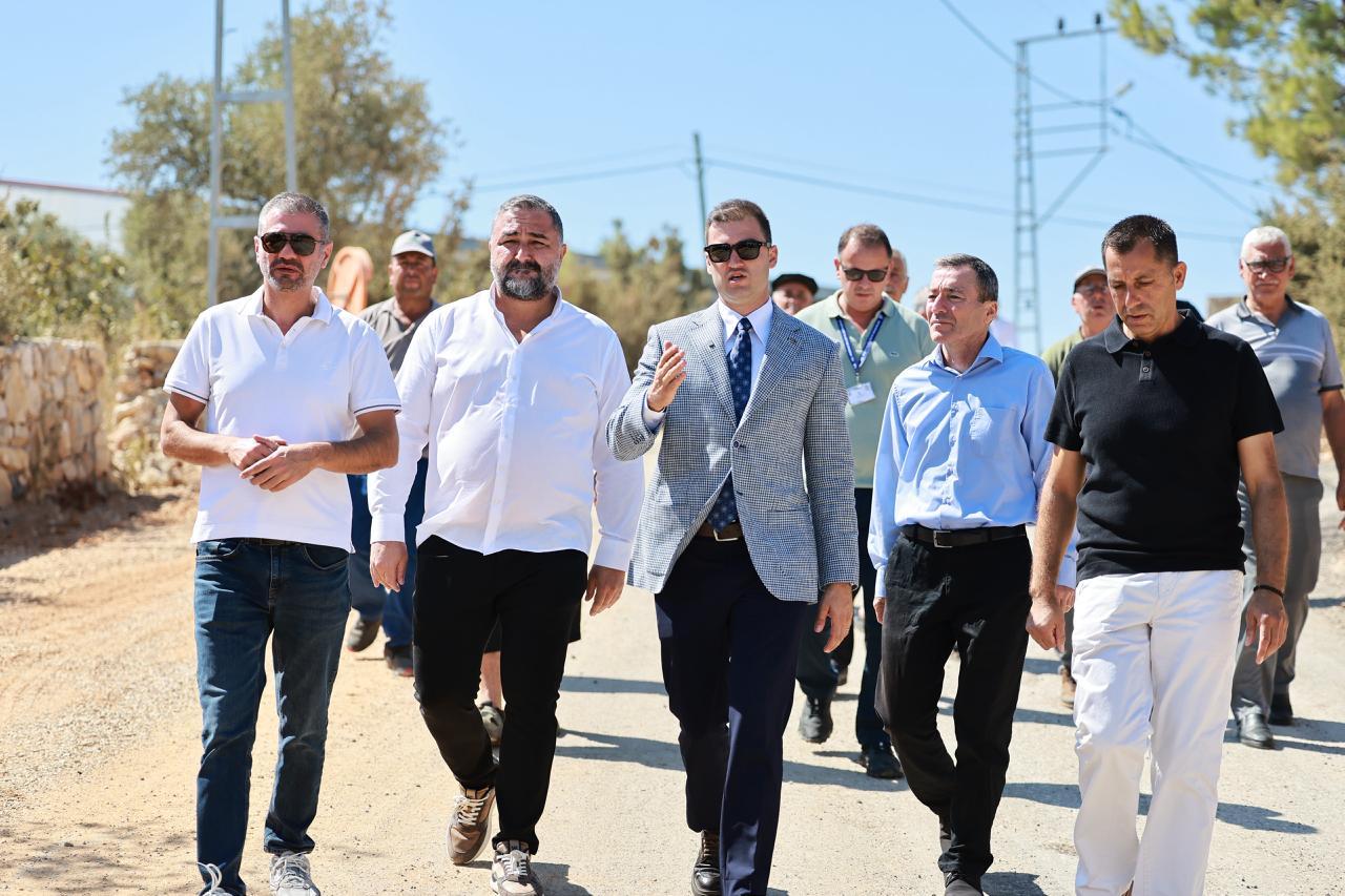 Çamlık’ta İncelemelerde Bulundu